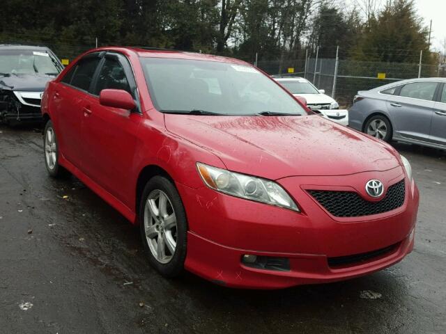 4T1BE46K17U068588 - 2007 TOYOTA CAMRY NEW RED photo 1