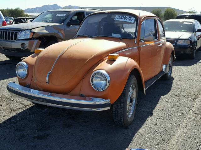 1342577398 - 1974 VOLKSWAGEN BEETLE ORANGE photo 2