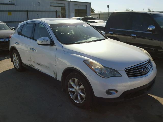 JN1AJ0HR6AM751864 - 2010 INFINITI EX35 BASE WHITE photo 1