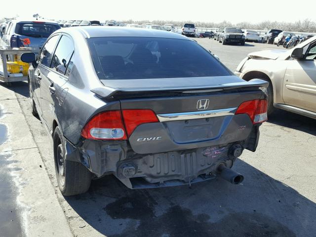 2HGFA5E54BH701715 - 2011 HONDA CIVIC SI CHARCOAL photo 3