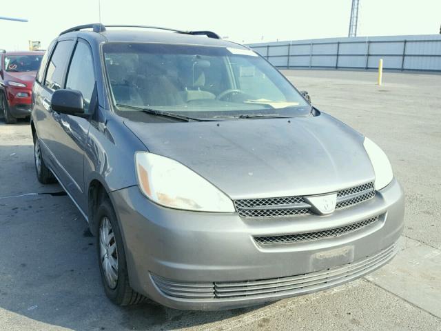 5TDZA23C05S376871 - 2005 TOYOTA SIENNA CE CHARCOAL photo 1