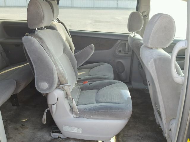 5TDZA23C05S376871 - 2005 TOYOTA SIENNA CE CHARCOAL photo 6