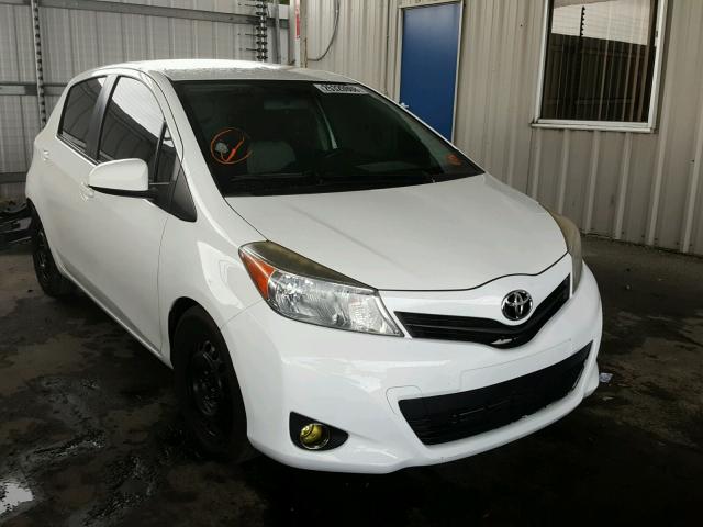 JTDKTUD34CD522414 - 2012 TOYOTA YARIS WHITE photo 1