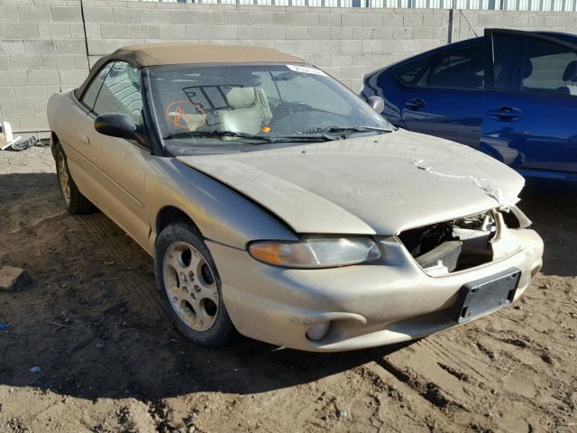 3C3EL55H0XT602441 - 1999 CHRYSLER SEBRING JX GOLD photo 1