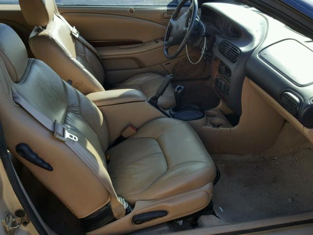 3C3EL55H0XT602441 - 1999 CHRYSLER SEBRING JX GOLD photo 5