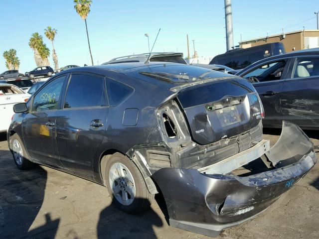 JTDKB20U683352155 - 2008 TOYOTA PRIUS CHARCOAL photo 3