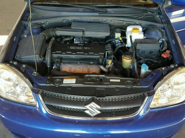 KL5JD56Z17K664839 - 2007 SUZUKI FORENZA BA BLUE photo 7