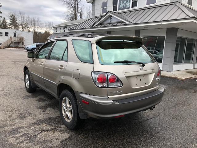 JTJHF10U610174700 - 2001 LEXUS RX 300 BEIGE photo 4