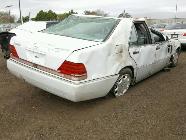 WDBGB34E0NA035458 - 1992 MERCEDES-BENZ 300 SD WHITE photo 4