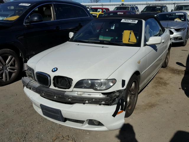 WBABW53484PL47041 - 2004 BMW 330 CI WHITE photo 2