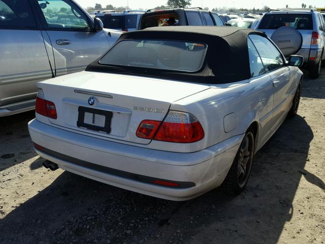 WBABW53484PL47041 - 2004 BMW 330 CI WHITE photo 4