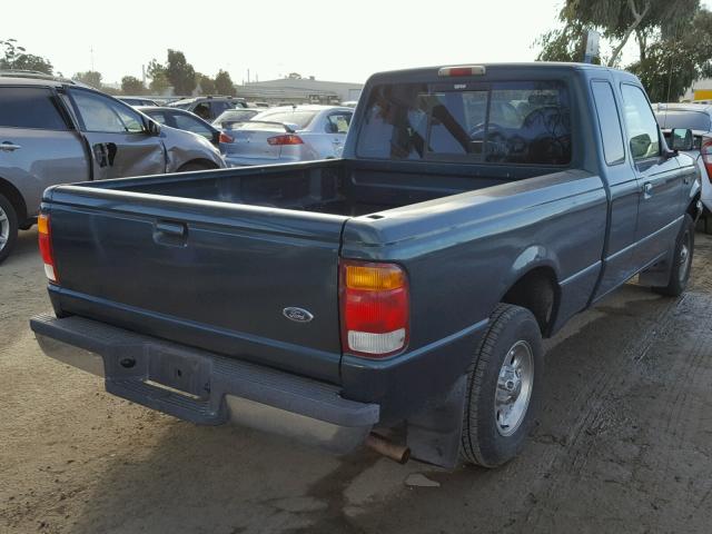 1FTYR14U4WPB41584 - 1998 FORD RANGER SUP GREEN photo 4