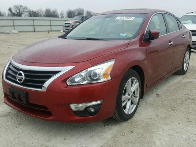 1N4AL3APXEN234736 - 2014 NISSAN ALTIMA 2.5 RED photo 2