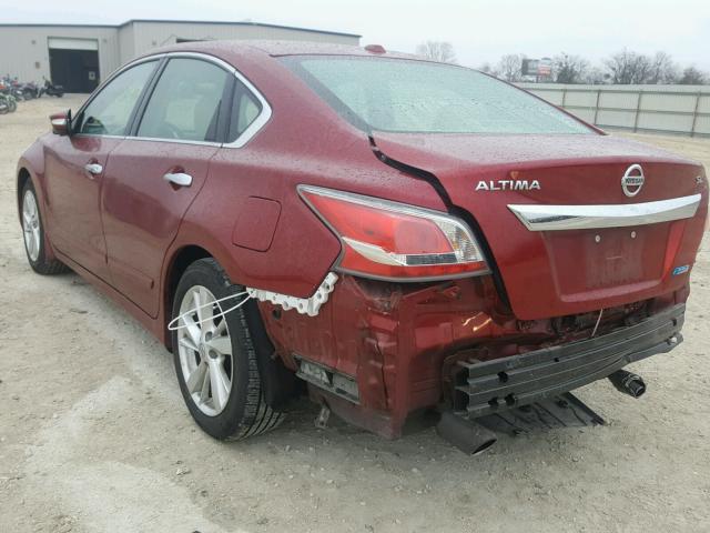 1N4AL3APXEN234736 - 2014 NISSAN ALTIMA 2.5 RED photo 3