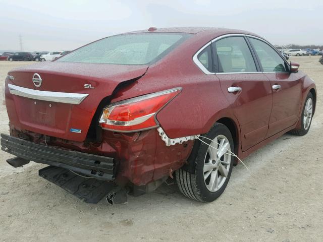 1N4AL3APXEN234736 - 2014 NISSAN ALTIMA 2.5 RED photo 4