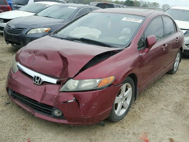 1HGFA16846L046658 - 2006 HONDA CIVIC EX 栗色 照片 2