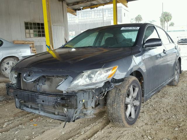 4T1BK46K57U532488 - 2007 TOYOTA CAMRY NEW CHARCOAL photo 2