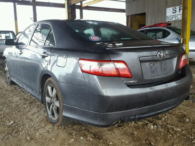 4T1BK46K57U532488 - 2007 TOYOTA CAMRY NEW CHARCOAL photo 3