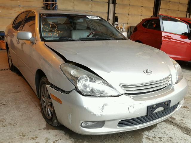 JTHBF30G630108096 - 2003 LEXUS ES 300 SILVER photo 1