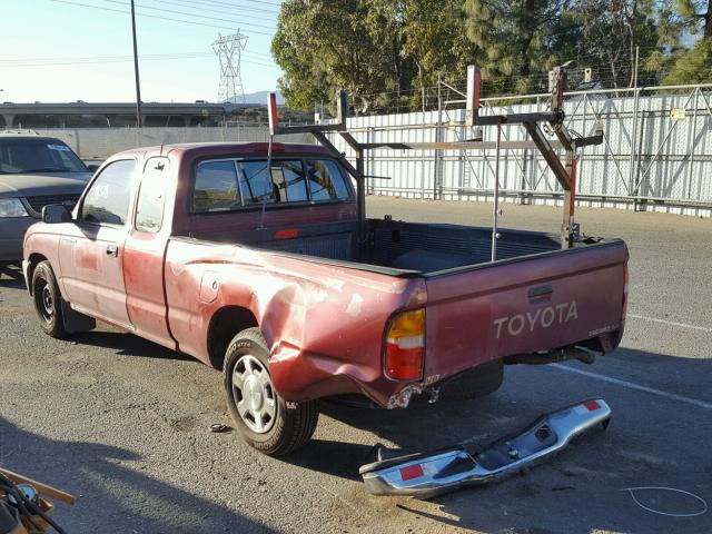 4TAVN52N3TZ104300 - 1996 TOYOTA TACOMA XTR RED photo 3