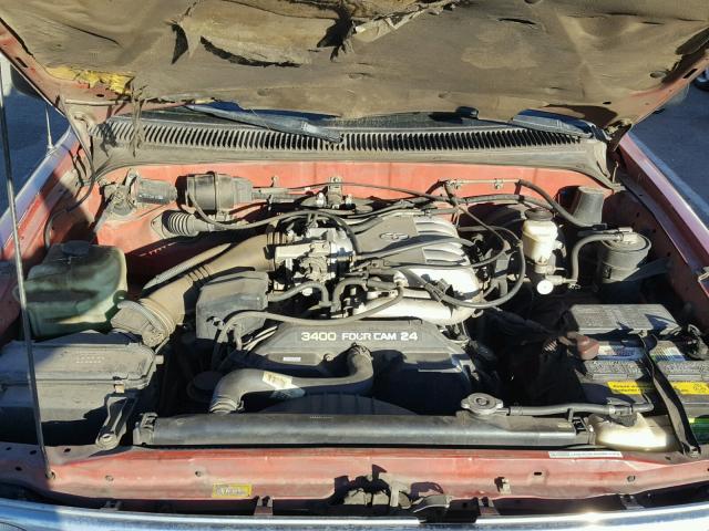 4TAVN52N3TZ104300 - 1996 TOYOTA TACOMA XTR RED photo 7