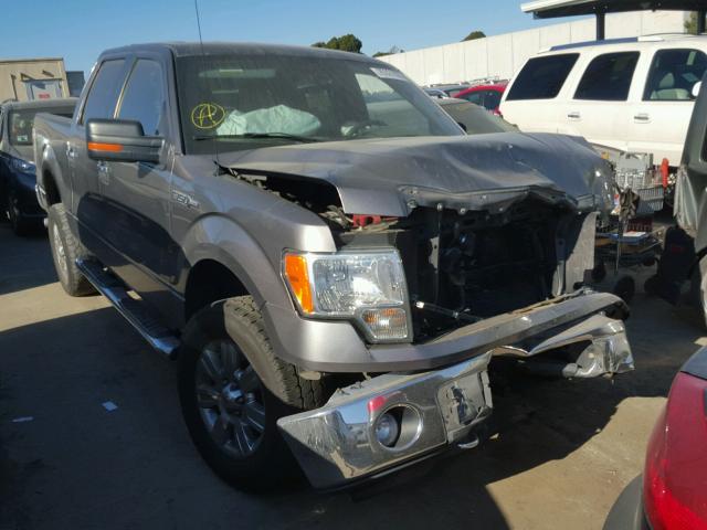 1FTFW1EF1BFC29959 - 2011 FORD F150 SUPER GRAY photo 1