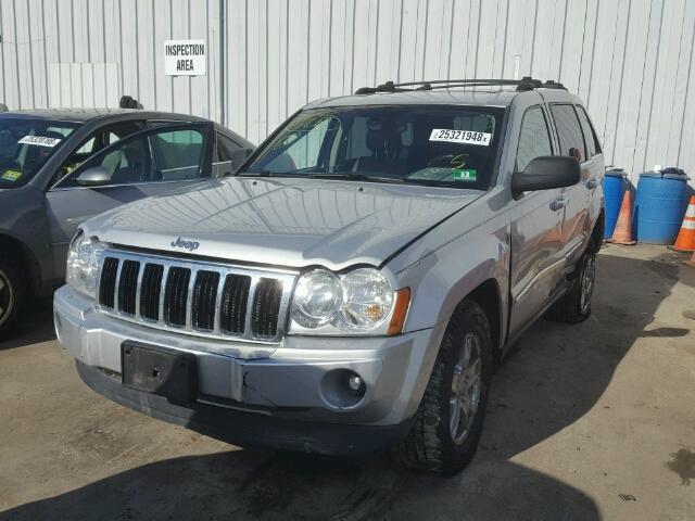 1J4HR58246C362197 - 2006 JEEP GRAND CHER SILVER photo 2