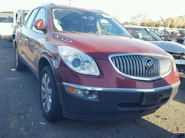 5GALVCED0AJ143104 - 2010 BUICK ENCLAVE CX RED photo 1