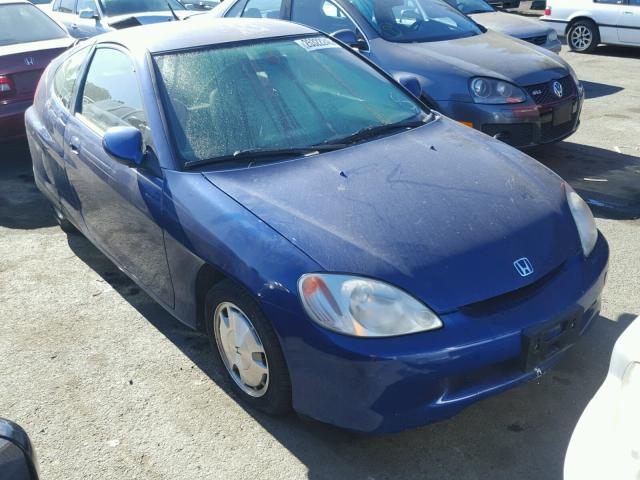 JHMZE14751T002492 - 2001 HONDA INSIGHT BLUE photo 1