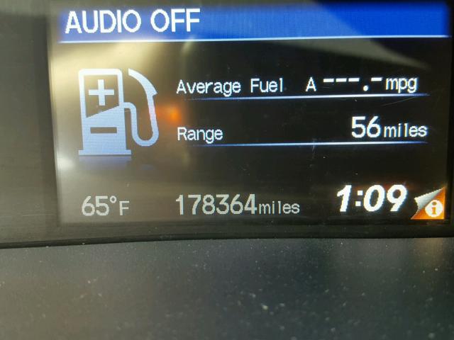 19XFB2F96CE300157 - 2012 HONDA CIVIC EXL შავი ფოტო 8