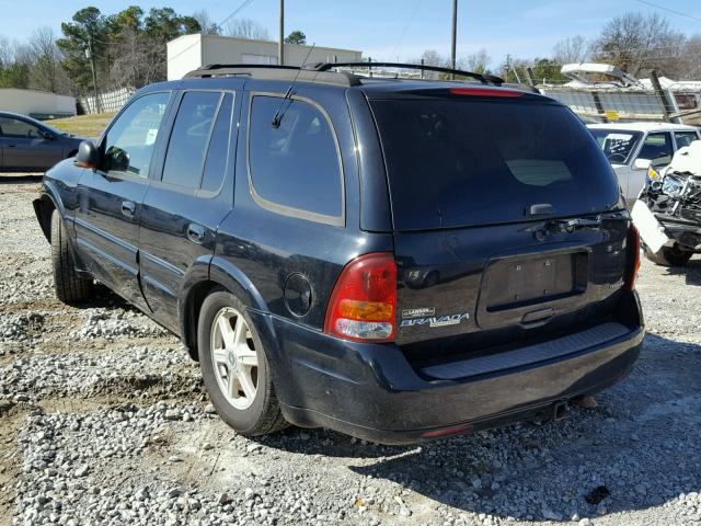 1GHDT13S432263025 - 2003 OLDSMOBILE BRAVADA BLACK photo 3