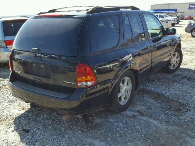 1GHDT13S432263025 - 2003 OLDSMOBILE BRAVADA BLACK photo 4