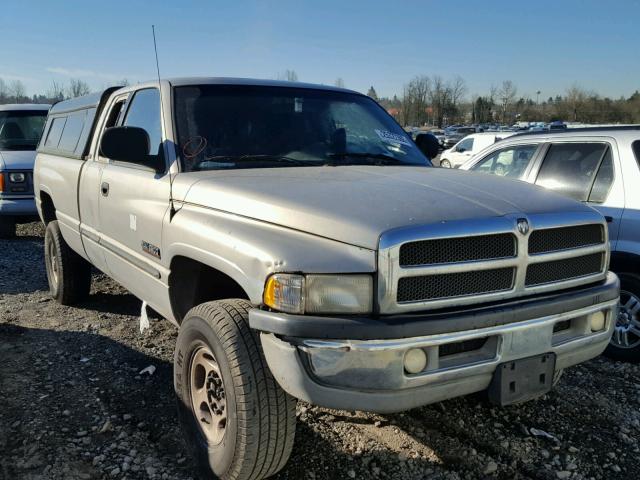 3B7KF2367YG117438 - 2000 DODGE RAM 2500 SILVER photo 1