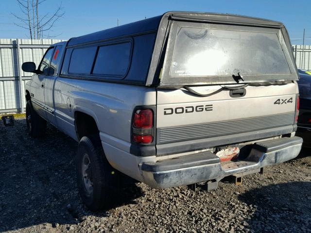 3B7KF2367YG117438 - 2000 DODGE RAM 2500 SILVER photo 3