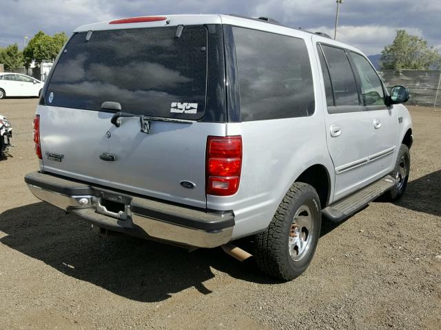 1FMRU16W31LA01409 - 2001 FORD EXPEDITION SILVER photo 4