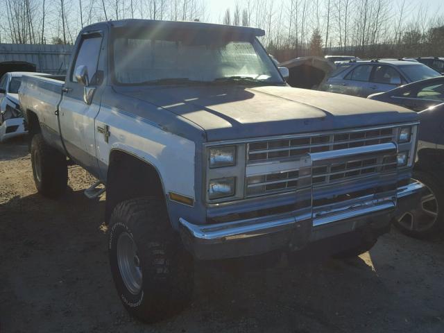 1GCEV14K7HF317517 - 1987 CHEVROLET V10 TWO TONE photo 1