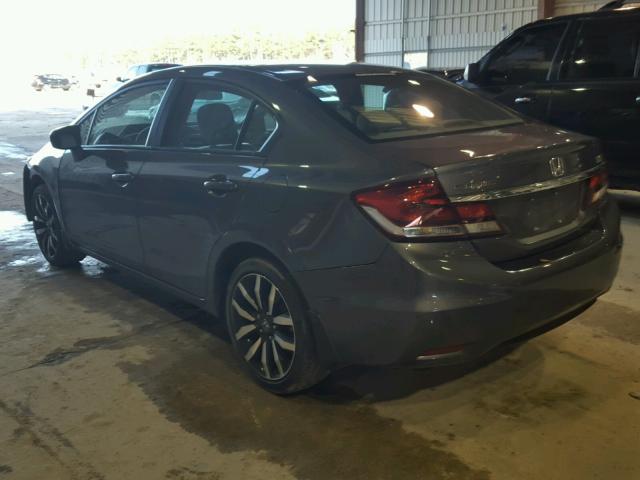 2HGFB2F90FH504978 - 2015 HONDA CIVIC EXL 银色 照片 3