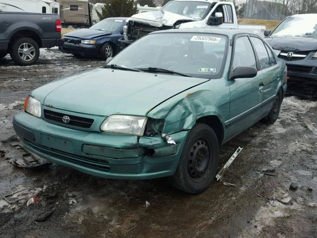 JT2EL56E3S7035695 - 1995 TOYOTA TERCEL DX GREEN photo 2