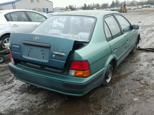 JT2EL56E3S7035695 - 1995 TOYOTA TERCEL DX GREEN photo 4