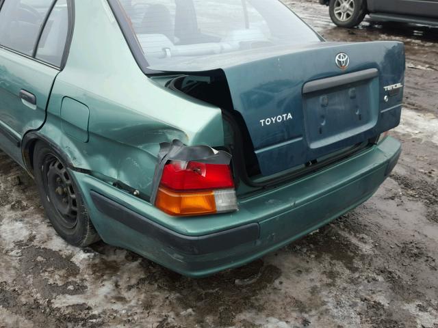 JT2EL56E3S7035695 - 1995 TOYOTA TERCEL DX GREEN photo 9