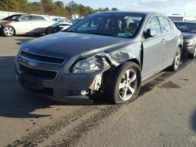 1G1ZJ57B284294135 - 2008 CHEVROLET MALIBU 2LT GRAY photo 2