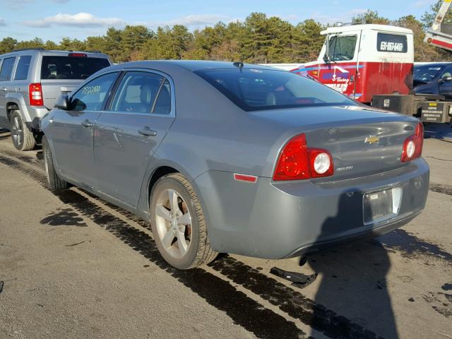 1G1ZJ57B284294135 - 2008 CHEVROLET MALIBU 2LT GRAY photo 3