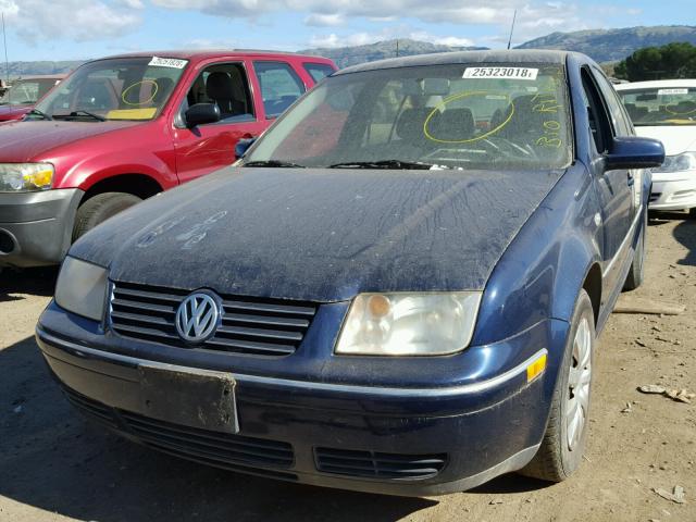 3VWRA69M34M042806 - 2004 VOLKSWAGEN JETTA GL BLUE photo 2