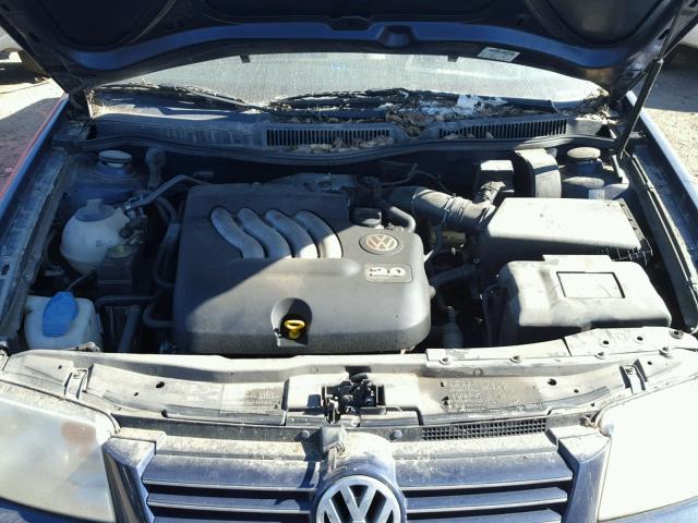 3VWRA69M34M042806 - 2004 VOLKSWAGEN JETTA GL BLUE photo 7