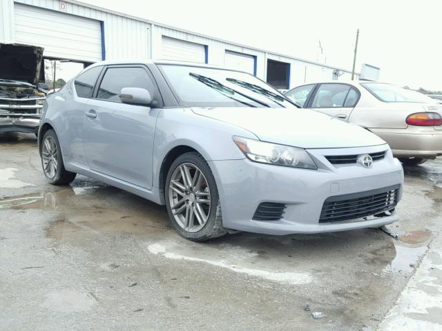 JTKJF5C79B3017141 - 2011 TOYOTA SCION TC GRAY photo 1