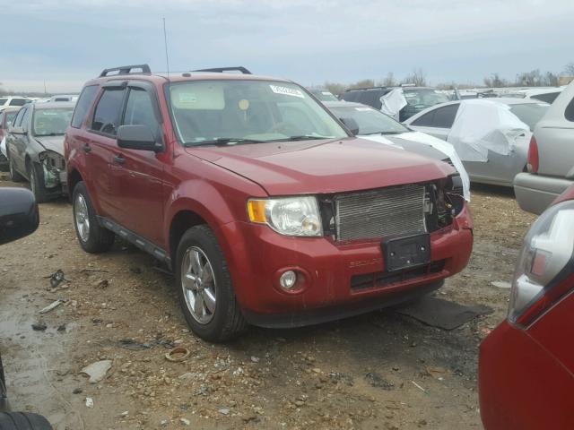 1FMCU0DG5AKD06234 - 2010 FORD ESCAPE XLT RED photo 1