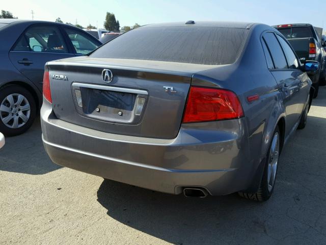 19UUA65656A014298 - 2006 ACURA 3.2TL CHARCOAL photo 4