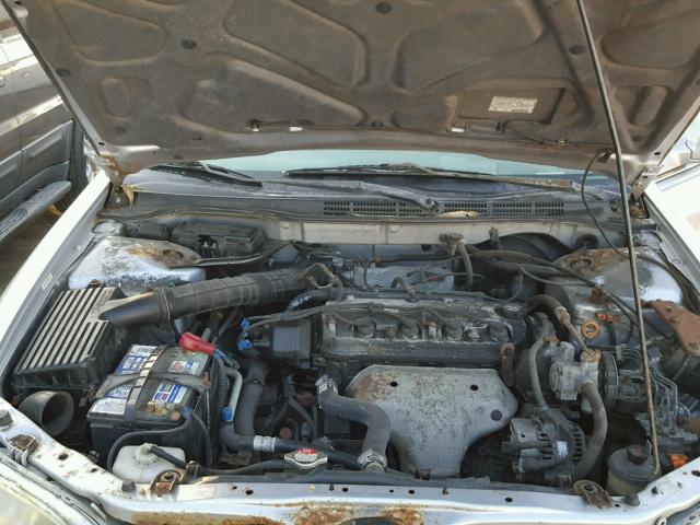 1HGCG3259XA008025 - 1999 HONDA ACCORD EX SILVER photo 7