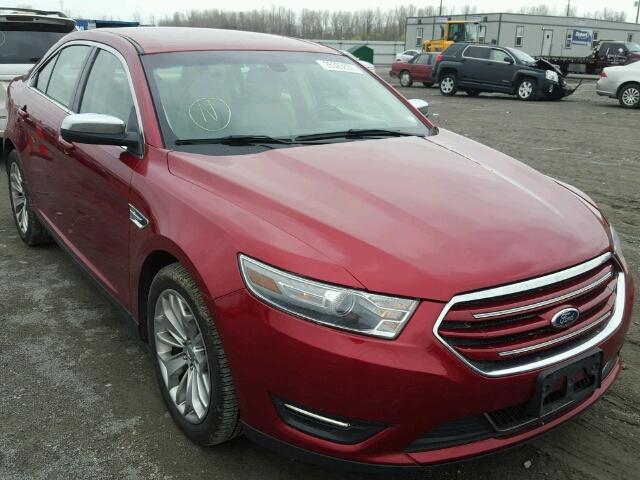 1FAHP2F88DG226099 - 2013 FORD TAURUS LIM RED photo 9