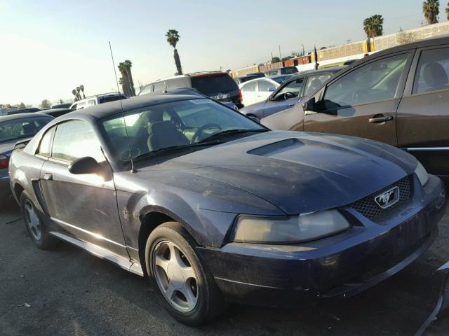 1FAFP40492F124256 - 2002 FORD MUSTANG BLUE photo 1